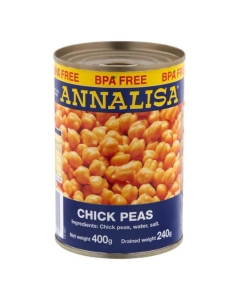 Annalisa Chick Peas 400g x 12
